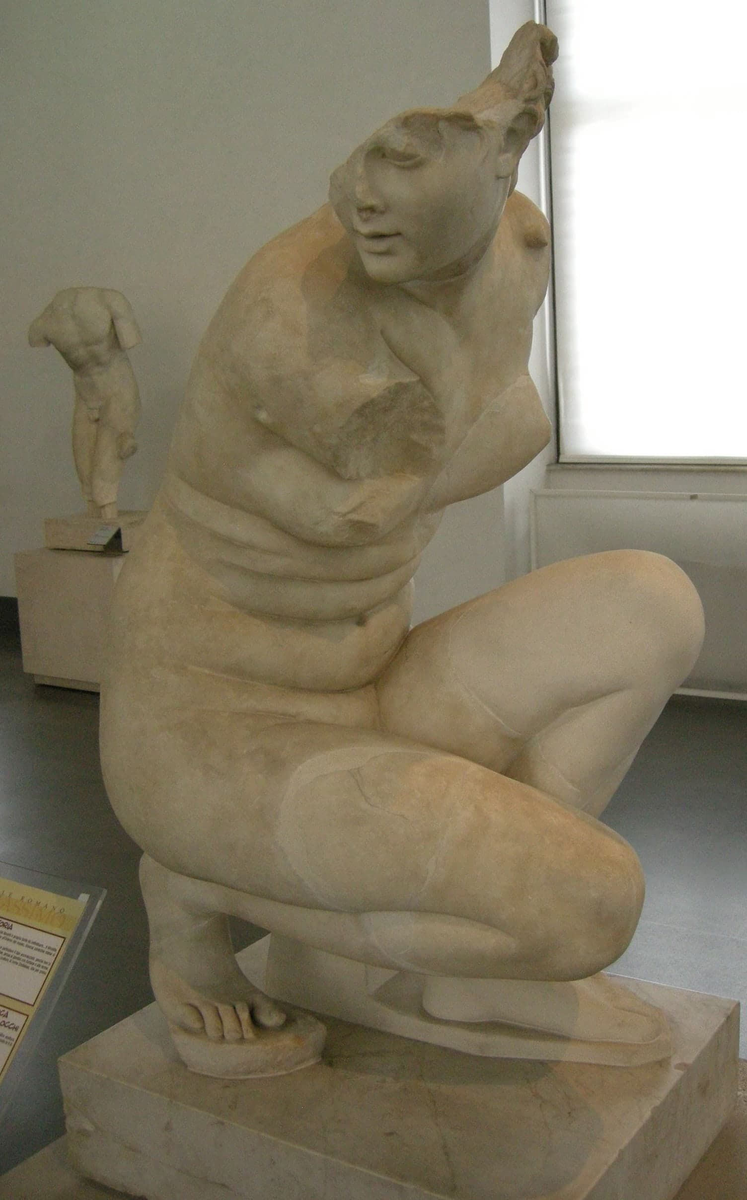 A marble nude mythological figure, identified by the work’s title as Venus; the supplied record does not establish further image details.