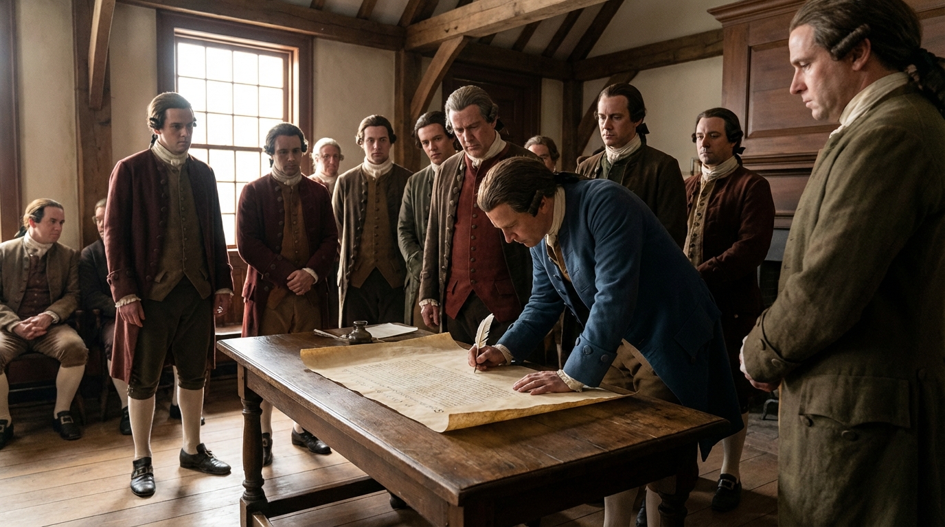 The Signing of the Declaration