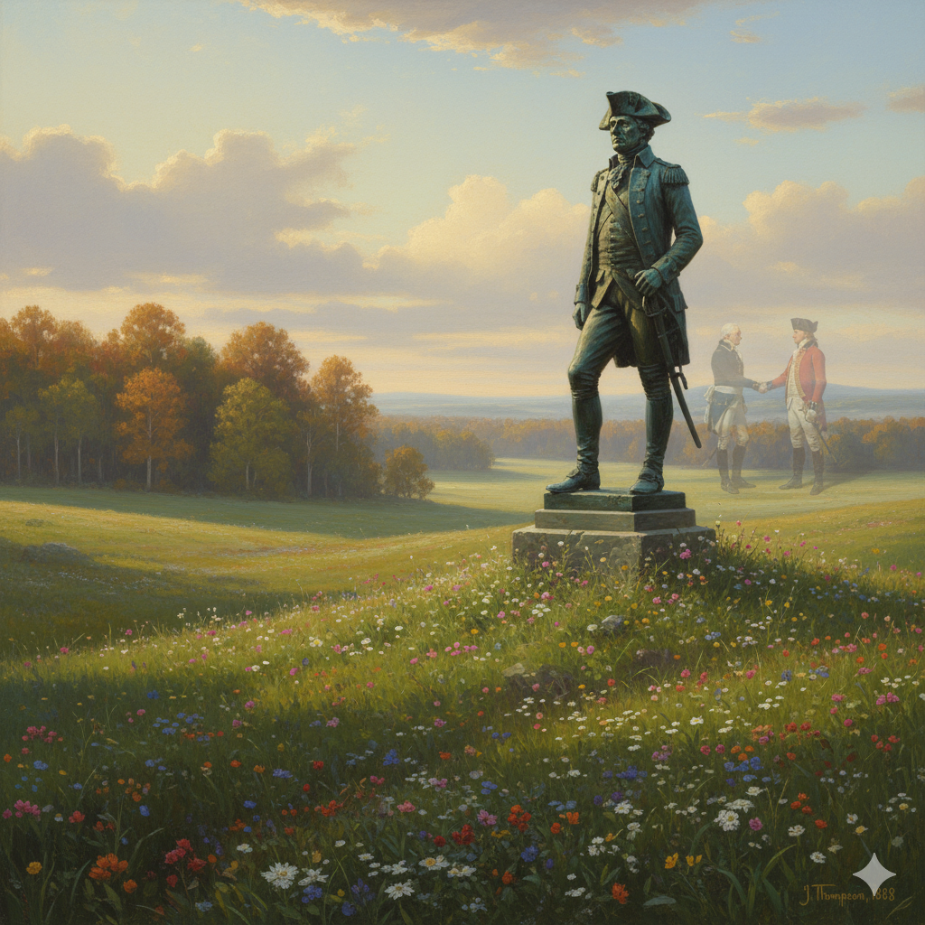 Modern Saratoga battlefield