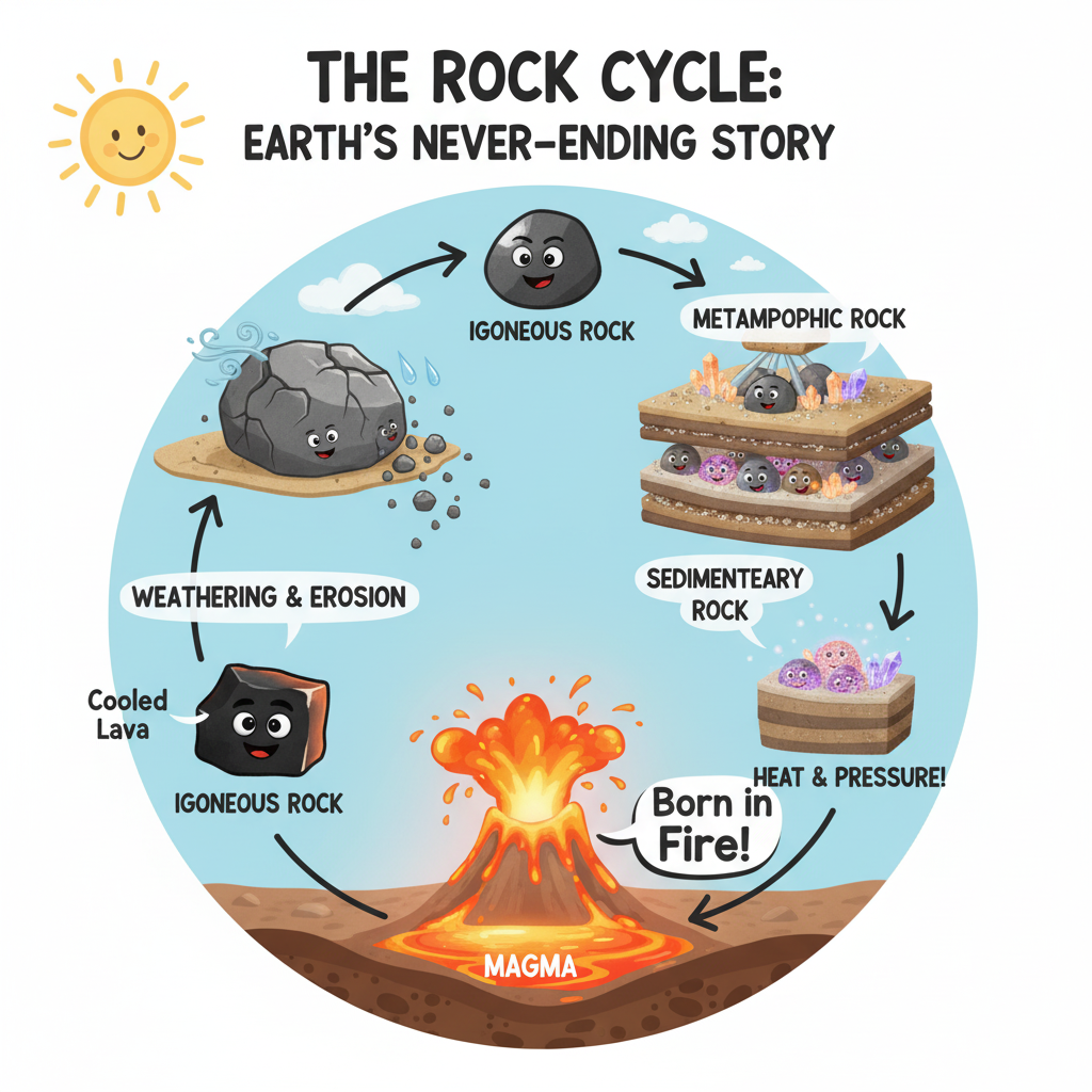 Full Rock Cycle Diagram