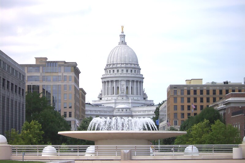 Capitol from Monona Terrace